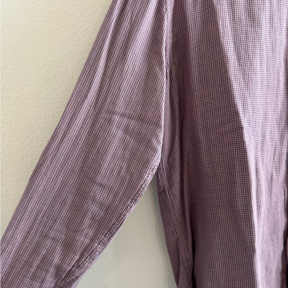 Faherty Gingham Plaid Button Down Shirt - image 3